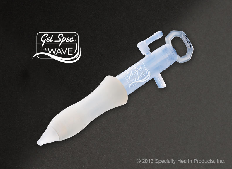 Wave Two Piece Disposable Gel Speculum